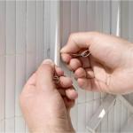 Bindedrähte für Sichtschutz und Säcke Menge 100 Stück AusführungGrün ummantelt – Bild 3