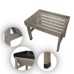 VegTrug® Hochbeet Klassik 1m, 103x76x80 cm 210l Farbe Greywash – Bild 3