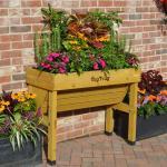 VegTrug® Hochbeet Wall Hugger103x46x80 cm Farbe Natur – Bild 3