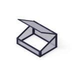 upyard Frühbeet-Aufsatz ca. Größe 80 x 60 cm Farbeschwarz