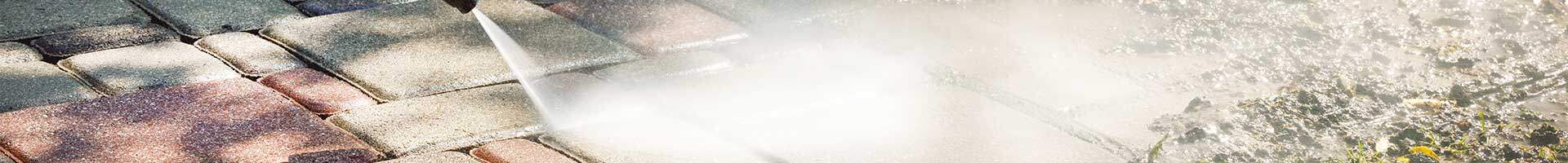 Hochdruckreiniger Pflastersteine