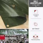 Holz-Abdeckplane PVC 380 g/m² 1,5 x 12 m – Bild 2