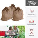 Jutesäcke Jutesack Jute Sack Rupfen natur SB-Pack Größe S (extra stark) 3 Stück – Bild 7