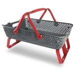 Gartenkorb Kajo stapelbar & luftdurchlässig ca. Größe 20 Liter (58 x 38 x 15 cm) Farbekirsche