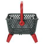 Gartenkorb Kajo stapelbar & luftdurchlässig ca. Größe 4 Liter (24 x 20 x 15 cm) Farbekirsche – Bild 2