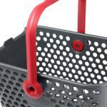 Gartenkorb Kajo stapelbar & luftdurchlässig ca. Größe 4 Liter (24 x 20 x 15 cm) Farbekirsche – Bild 3