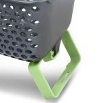 Gartenkorb Kajo stapelbar & luftdurchlässig ca. Größe 4 Liter (24 x 20 x 15 cm) Farbelimette – Bild 4