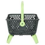 Gartenkorb Kajo stapelbar & luftdurchlässig ca. Größe 4 Liter (24 x 20 x 15 cm) Farbelimette – Bild 2