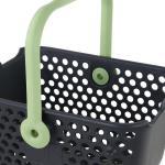 Gartenkorb Kajo stapelbar & luftdurchlässig ca. Größe 4 Liter (24 x 20 x 15 cm) Farbelimette – Bild 3