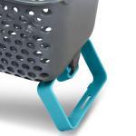 Gartenkorb Kajo stapelbar & luftdurchlässig ca. Größe 4 Liter (24 x 20 x 15 cm) Farbetürkis – Bild 4