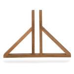 Standfuß für Weidenparavents – Bild 2